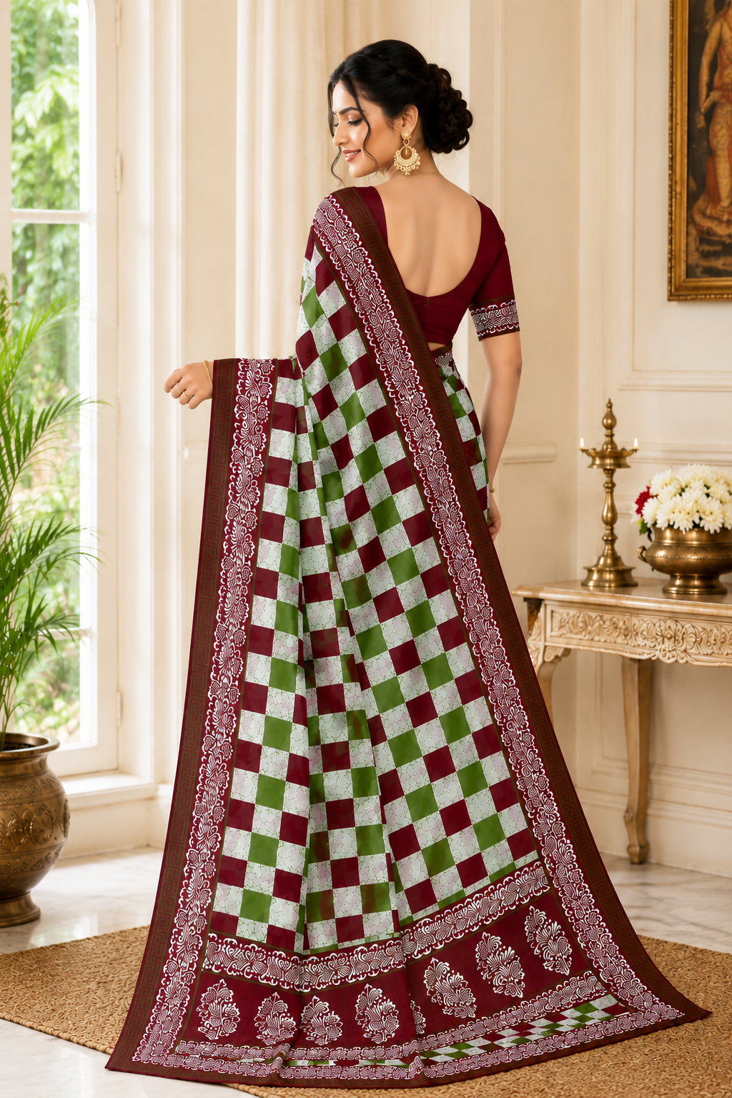 Organic Chanderi Saree
