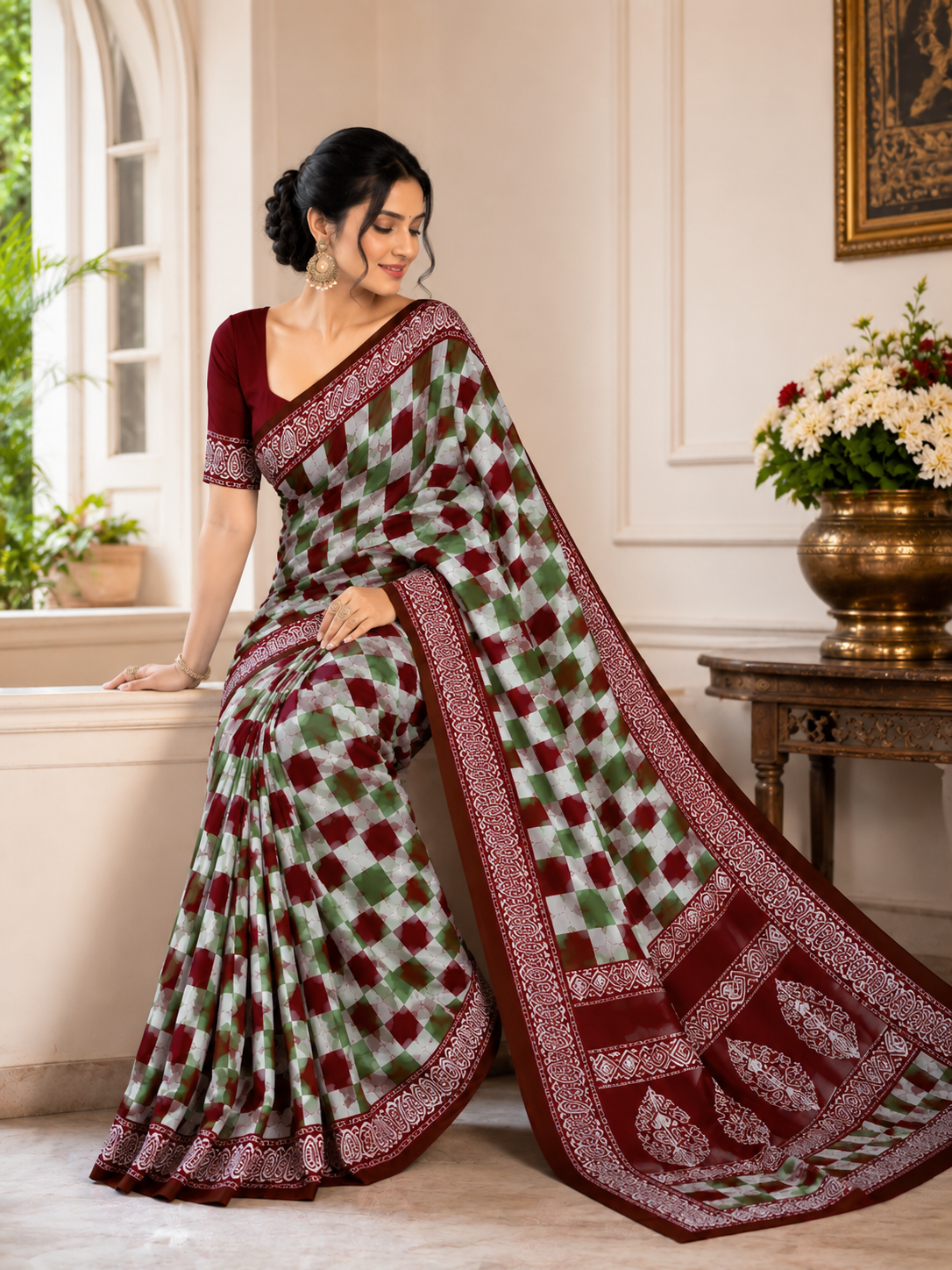 Organic Chanderi Saree